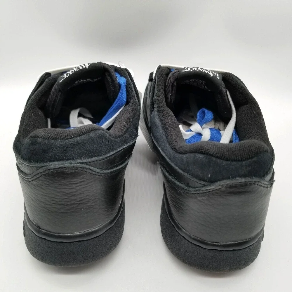Reebok Mens Workout Plus EG6741 Black Awake Lace Up Low Top Sneaker Shoes  9 - Picture 4 of 7